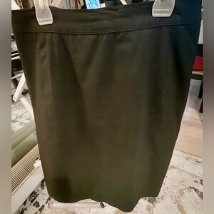 Express Elegant Black Pencil Skirt